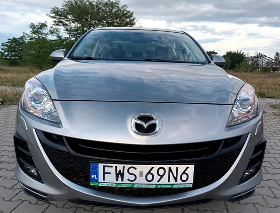 Mazda 3 cena 21500 przebieg: 173000, rok produkcji 2009 z Wschowa małe 379